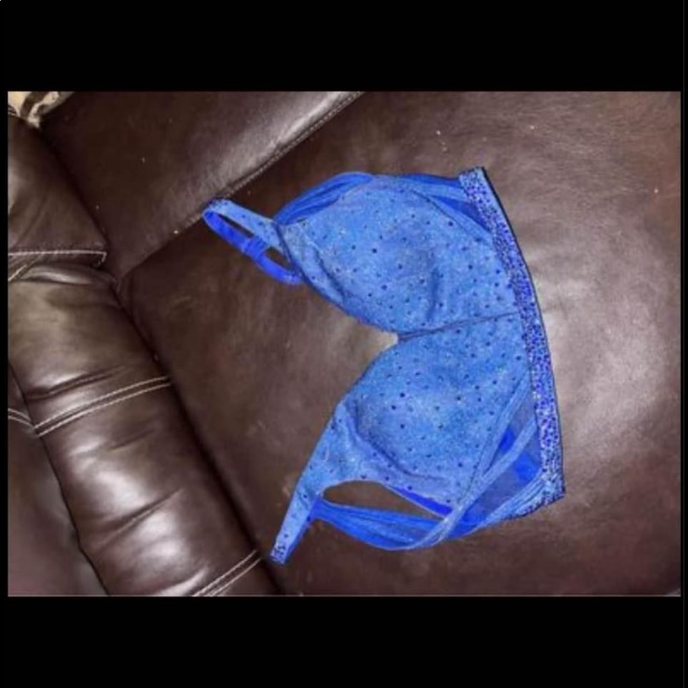 Royal blue prom dress